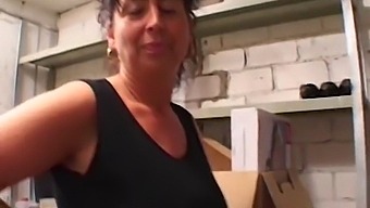 Ample Mature Woman Gets Penetrated In The Warehouse