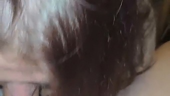 Samantha Performs Oral Sex On A Man'S Penis