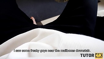러시아 대학생 가정교사가 학생과 재미있는 하드코어 도미토리 기숙사 장면에서 나쁜 짓을 합니다